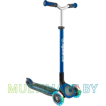 Самокат Globber Master Lights (синий)